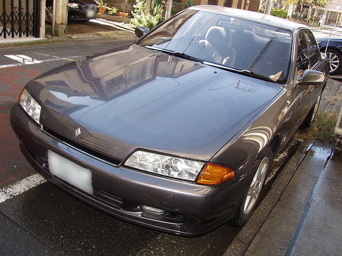 日産スカイラインＲ32廃車.jpg