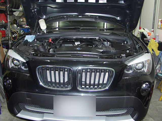 車検とブレーキパッド交換 BMW X1（E84） | 車検・板金塗装・修理 