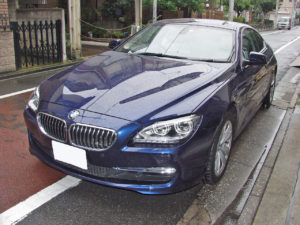 【車検NG】BMW 640i（F13）エアバッグ警告灯が点灯画像