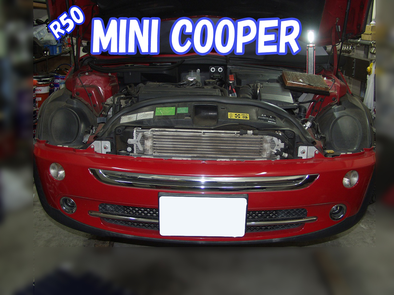 MINI COOPER（R50）経年劣化による不具合いろいろ画像